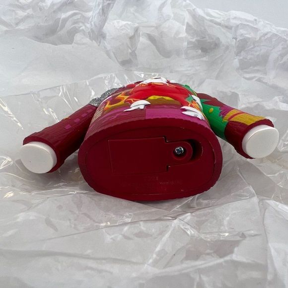 Hallmark 2021 Disco Inferno Santa Ugly Christmas Sweater Ornament Magic Sound - Picture 8 of 8